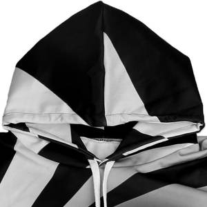 Usine de sweats à capuche de marque privée imprimée en 3D en vrac sweats à capuche imprimés personnalisés sweat-shirt de ville fournisseur OEM 100% coton ou polyester - Product Image 4