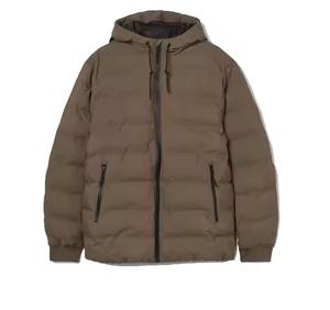 Très exigeant Entièrement personnalisé Dames À Capuche Puffer Veste Col Matelassé Bulle Conception Respirant Tissu Enduit Traitement - Product Image 1