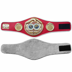 เข็มขัดแชมป์มวยแบบกำหนดเองพร้อมสายหนัง - Product Image 1