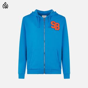 Sudadera con capucha colorida con logotipo de bordado personalizado y venta precio razonable sudaderas con capucha bordadas holgadas personalizadas para hombres - Product Image 3