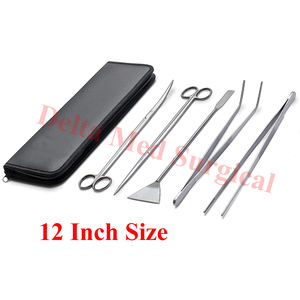 Apollo Kit d'aquascaping d'aquarium en acier inoxydable de 12 pouces-5 outils pour l'aménagement paysager d'aquarium, gravier de Delta Med Surgical - Product Image 2