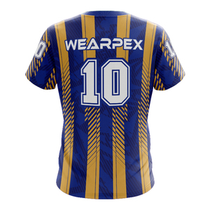 Uniforme de Fútbol, Conjunto de Camiseta y Pantalones Cortos, 100% Poliéster, Transpirable, Secado Rápido, Ligero, Personalizable - Product Image 3