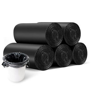 Wholesale Black PE Garbage <b>Bags</b> in Rolls with Customized Logo for <b>Household</b>, Supermarket, Store - Product Image 2