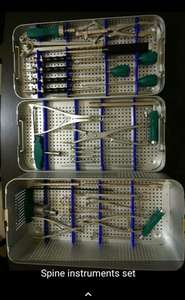 Juego de instrumentos de cirugía ortopédica para fijación cervical posterior de la columna vertebral Kit quirúrgico de fuente de alimentación manual - Product Image 6