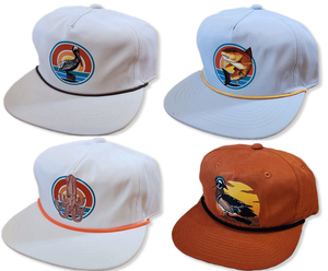 5 panneaux Umpqua corde chapeau profil bas casquette Snapback personnalisé Animal broderie Logo chapeau chasse pêche corde chapeaux Polyester corde casquettes - Product Image 3