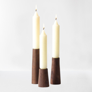 Exclusive Quality Brown <b>Wooden</b> Candle <b>Holder</b> <b>Candlestick</b> For Hot Selling Wedding And All Events Dining Table Top Candle Stand - Product Image 1