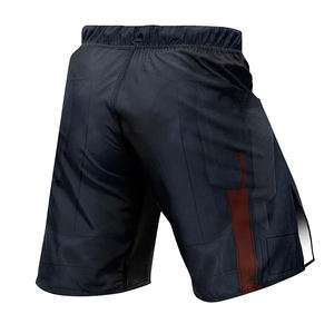 Vêtements d'arts martiaux Shorts MMA pour hommes Ouverture latérale Fermeture à crochets et boucles Shorts de lutte Boxe MMA avec service OEM - Product Image 6