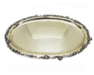 Handcrafted Metal Chocolate Tray Luxury Decorative Platter for Serving <b>Sweets</b> Dry Fruits Wedding <b>Party</b> Gift Banquet Use - Product Image 2