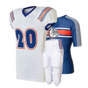 Maillot de football américain de haute qualité, sublimé et personnalisé, tenue d'équipe, uniforme de football américain, vente en gros - Product Image 1