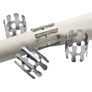 Anneau de serviette en métal élégant, conçu pour les événements de printemps, les fêtes de jardin et de belles décorations de table - Product Image 2