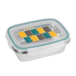 Boîte à lunch sans BPA de 1000 ml avec couvercle en plastique, compartiment unique pour la conservation et le chauffage des aliments, faible MOQ - Product Image 3