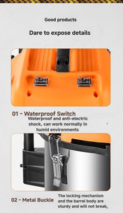 <span class=keywords><strong>Aspirateur</strong></span> à main DZHT 1200W en acier inoxydable, humide/sec, multi-buses, filtre à <span class=keywords><strong>eau</strong></span> <span class=keywords><strong>pour</strong></span> la maison, l'extérieur, la voiture, l'hôtel, sans sac - Product Image 6