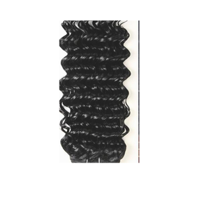 Extensiones de cabello virgen con corte de onda de agua Natural canadiense Superior para damas negras Paquetes de cabello con cinta de un donante - Product Image 2