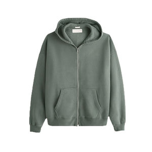 Venta al por mayor de alta calidad de gran tamaño con capucha 100% algodón sudaderas con capucha de los hombres de alta calidad logotipo personalizado transpirable sudaderas con capucha de secado rápido para los hombres - Product Image 1