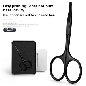 Lame Courbée de Haute Qualité Imperméable Durable pour le Soin des Cuticules Acier Inoxydable Coupe-Sourcils Pointe Aiguë Ciseaux de Beauté - Product Image 2