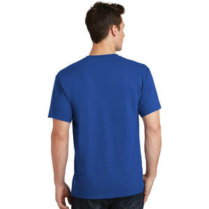 T-shirts personnalisés d'été respirants pour adultes sérigraphie T-shirt classique en coton à col rond pour homme - Product Image 2