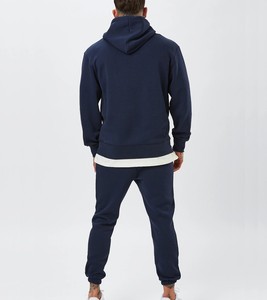 Nouvel ensemble sweat à capuche et jogging personnalisé en gros modèle solide survêtement personnalisé pour hommes matériau respirant - Product Image 3