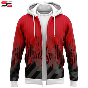 Custom logo Factory Manufacturer Custom Hoodie Set 100% Polyester Sublimation New Design and Customized logo Hoodies for Unisex - Product Image 3