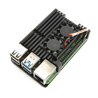 Raspberry Pi 4 modèle B Original, Kit de démarrage basique pour ordinateur de bureau, Pi4, 2 go de mémoire, avec alimentation