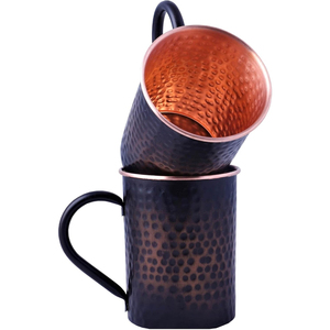 Vintage Rustic Art Designer Attractive Look Most Selling Gold Plated And <b>Copper</b> Antique Finished Metal Made Drinkware Mugs Glass - Product Image 4