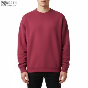 Sudadera de cuello redondo para mujer con logotipo bordado personalizado de alta calidad, jersey de gran tamaño, Sudadera de cuello redondo - Product Image 3