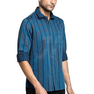 Chemise habillée 100% coton pour homme coupe ajustée et résistante aux plis avec coupe moderne pour un usage quotidien ou au bureau - Product Image 2