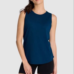 2025 fabricant du dernier prix d'usine personnalisé en gros grande taille femmes coton côtelé débardeur Gym débardeurs pour les femmes - Product Image 4