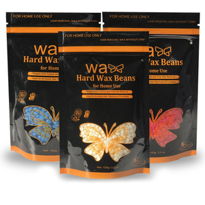 Cera Depilatoria Profesional sin Resina, Cera Dura en Perlas para Depilación, 100g, Perlas de Cera Dura para Depilación de Línea del Bikini - Product Image 2