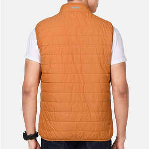 Chaleco acolchado con logotipo personalizado de alta calidad, chaqueta sin mangas cálida transpirable de invierno para hombre 2025 - Product Image 6