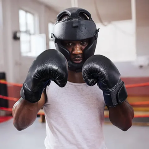 Leather made <b>Boxing</b> <b>Gloves</b> With Reasonable Prices OF Custom logo <b>Martial</b> <b>Arts</b> Wear <b>Boxing</b> <b>Gloves</b> for Sale in low Price - Product Image 6