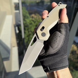 Diseñe su cuchillo individual, cuchillo de caza al aire libre, cuchillo de bloqueo de barra transversal en MOQ bajo - Product Image 2