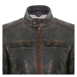Fancy Casual Classic Biker Motorcycle Pu Faux Leather <b>Jacket</b> for <b>Men</b> and Women <b>Slim</b> <b>Fit</b> Motorbike Leather <b>Jacket</b> - Product Image 4