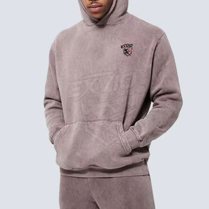 Survêtement homme délavé à l'acide, dernière collection, couleur unie, taille adulte - Product Image 4