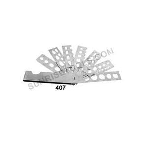 Jauge d'éventail en pierre précieuse de diamant avec 7 bras outils de bijoux outils de fabrication de bijoux outil de fournitures de haute qualité prix le plus bas utilisation pour la fabrication - Product Image 2