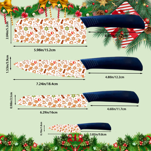 Cuchillo Santoku Profesional de Acero Inoxidable con Mango de Cerámica y Plástico para Cocina Casera, Entusiastas de la Cocina, Precio de Fábrica, Envío Gratuito - Product Image 2