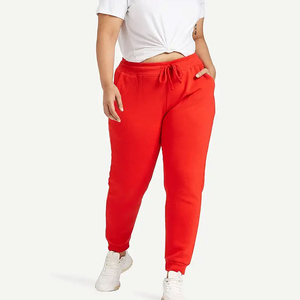 Streetwear OEM personnalisé pantalons de survêtement pour femmes taille haute en coton éponge coupe ample pantalon de jogging pour femmes à vendre dernière conception 2025 - Product Image 5