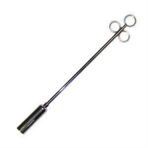 Instrumento veterinario de alta calidad para animales grandes, aplicador de pistola de bolo de acero cromado para perros, ovejas rectas, Stock vivo - Product Image 6