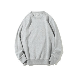 Nouvel arrivage de vêtements décontractés, sweat-shirt unisexe grande taille coupe ajustée sweat-shirt d'hiver uni de couleur unie de poids lourd pour hommes - Product Image 1