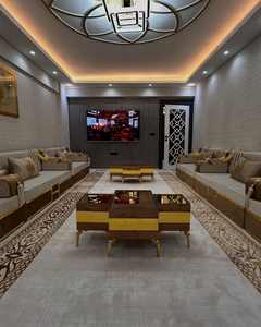 Asientos Orientales para el Suelo, Sofá Étnico, Sofá Árabe Majlis, Sofá Estilo Otomano, Conjunto Árabe Jalsa, Asientos Orientales de Lujo para el Suelo - Product Image 5