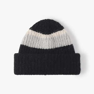 Gorro de Punto de Algodón Unisex Personalizado con Logotipo Bordado de Primera Calidad, Gorro de Invierno Cálido para Deportes Diarios - Product Image 6