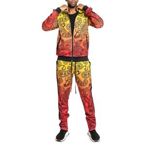 Hombres de alta calidad de diseño personalizado gimnasio Fitness culturismo chándal sublimación Jogging chándal para el invierno - Product Image 1