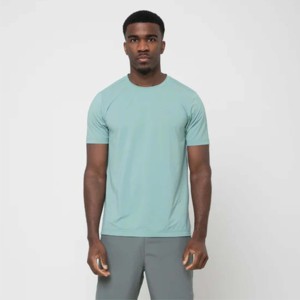Camiseta de entrenamiento de secado rápido para hombre: cómoda, transpirable y perfecta para ejercicio, senderismo y ropa informal - Product Image 1