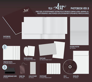 YEJI - [ AIR ] 1er mini-album (version photobook) Album KPOP Best Seller en Corée - Product Image 5