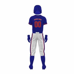 Venta caliente de alta calidad de los hombres de ropa deportiva conjunto de uniforme de béisbol transpirable e impreso adultos Base Ball uniforme precio al por mayor - Product Image 3