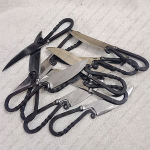 Ensemble d'ustensiles de cuisine médiévaux, forgé à la main, cuillère, couteau et fourchette TT-5394 - Product Image 2