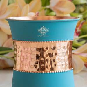 แก้วทองแดงแท้ 300 มล. ผิวสัมผัสแบบกึ่งไหม สำหรับเป็นของขวัญ - Product Image 4