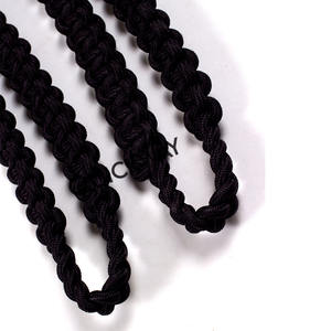 US Ceremonial Artillery Shoulder <b>Cord</b> High Quality Officer Ceremonial Uniform Shoulder <b>Cords</b> Custom <b>Black</b> Color - Product Image 4