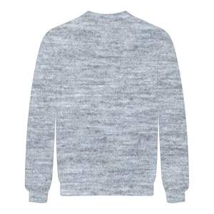 1938 Jack and Jill of America Grey Crewneck <b>Sweatshirt</b> Blue Chenille Embroidery <b>Black</b> Civic Professional Organizations Apparel - Product Image 3