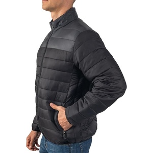 <b>Men's</b> Lightweight <b>Winter</b> Puffer <b>Jacket</b> <b>Waterproof</b> Canvas Breathable Windproof Water-Resistant Warm Comfortable for Outdoor Use - Product Image 6