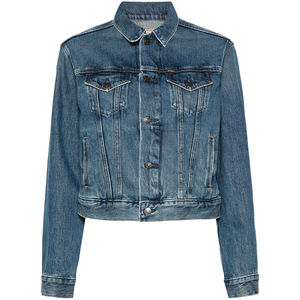 Nueva y elegante chaqueta vaquera de algodón para hombre, ropa informal de alta calidad con forro de nailon, hecha a medida en Pakistán, OEM al por mayor - Product Image 6